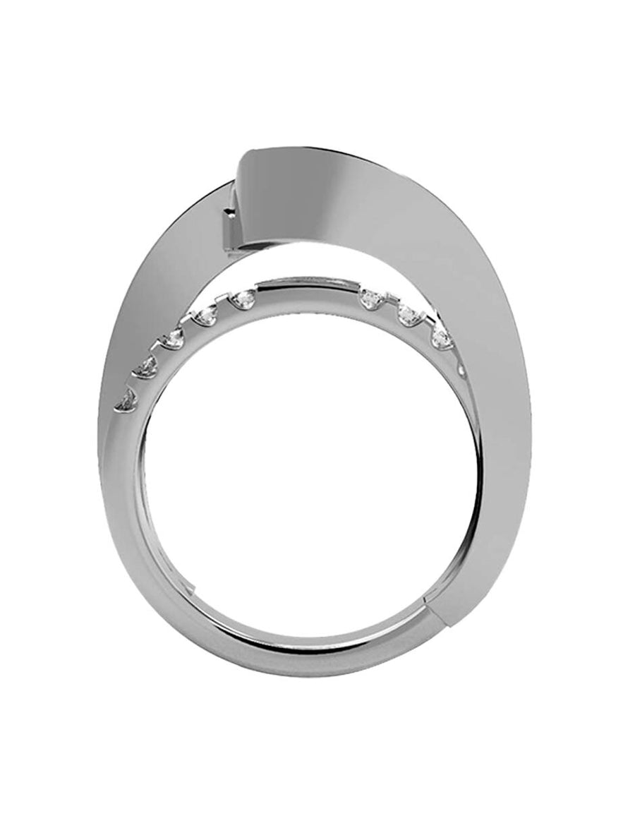 ANILLO DE ORO CON CIRCONIA