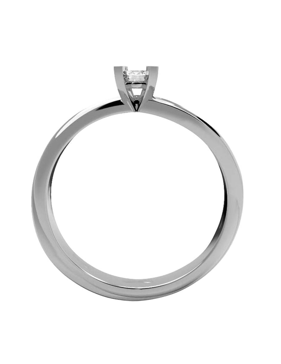 ANILLO DE ORO CON CIRCONIA