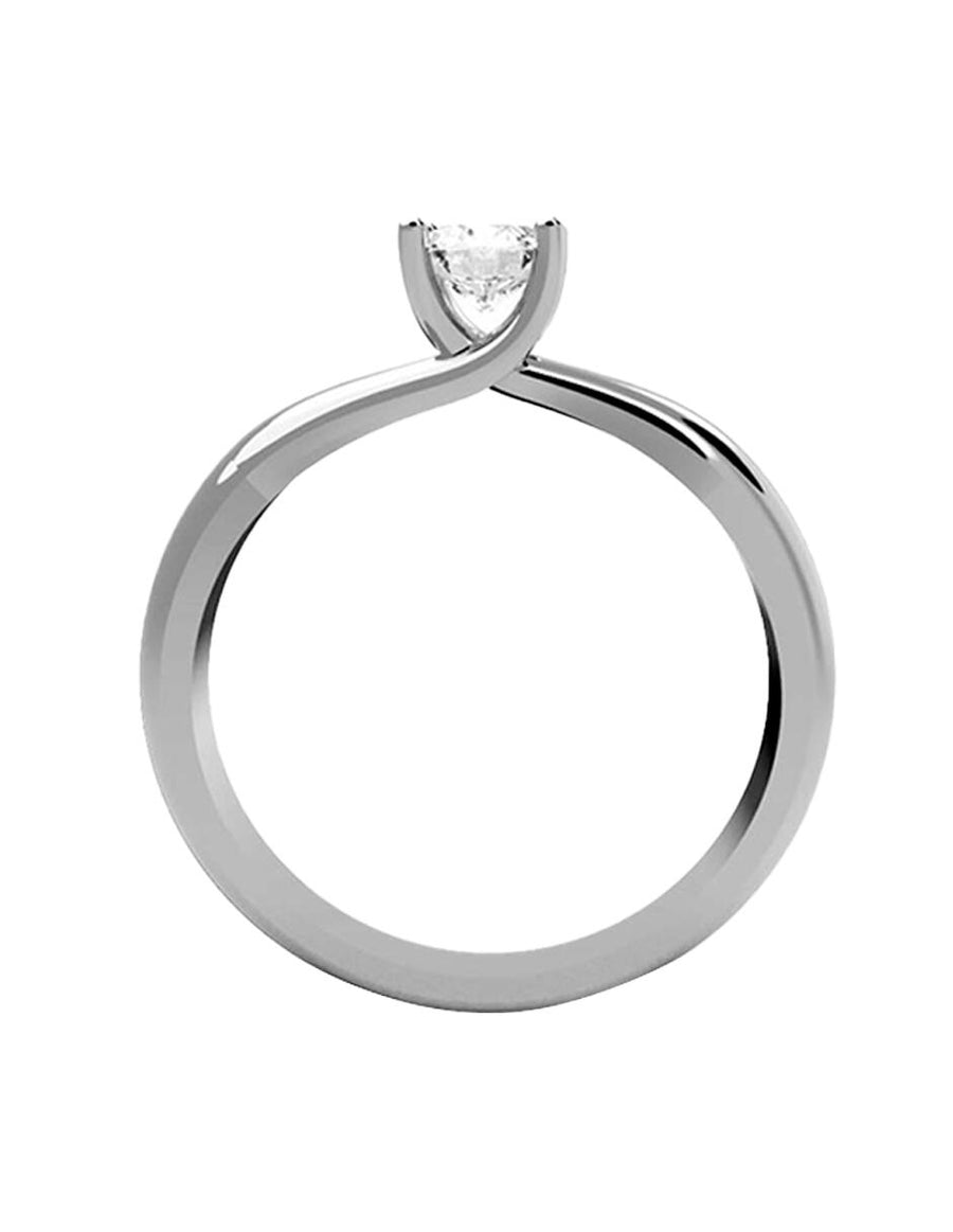 ANILLO DE ORO CON CIRCONIA