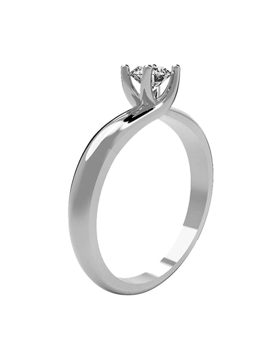 ANILLO DE ORO CON CIRCONIA