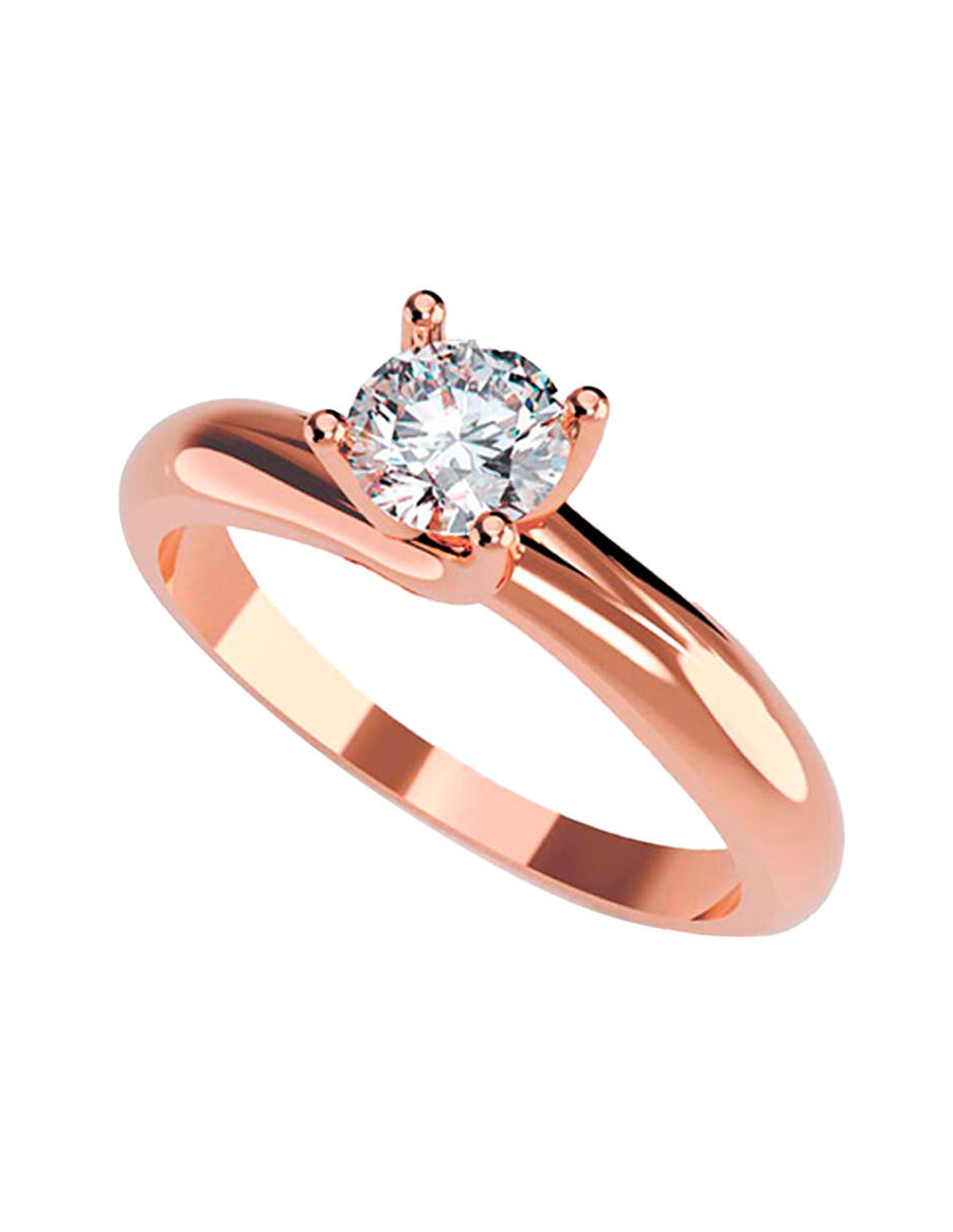 ANILLO DE ORO CON CIRCONIA