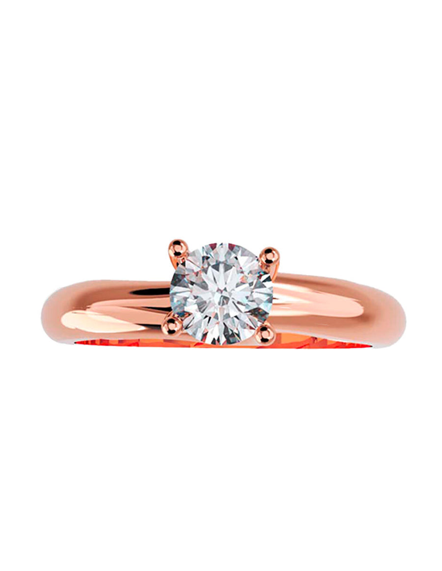ANILLO DE ORO CON CIRCONIA