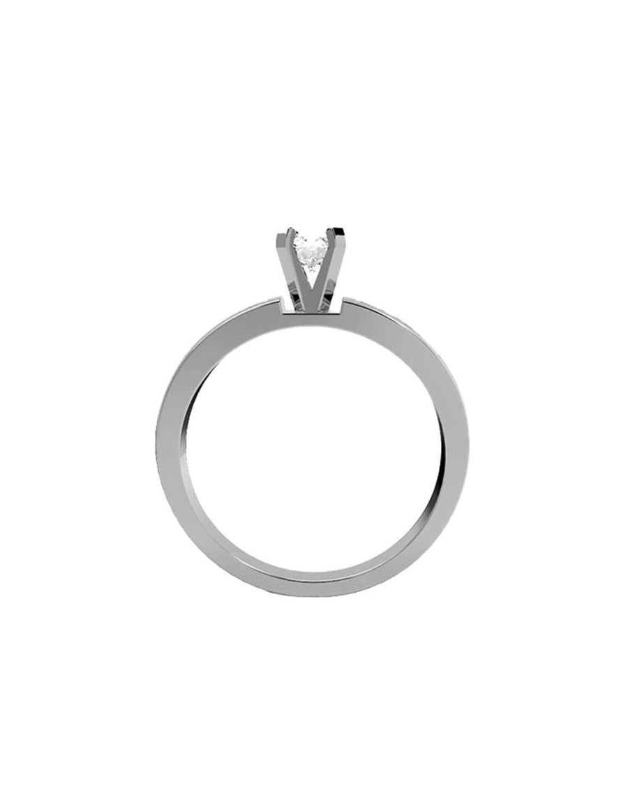 ANILLO DE ORO CON CIRCONIA