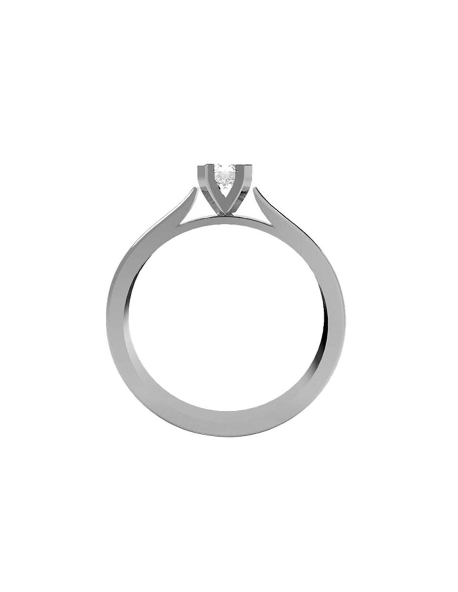 ANILLO DE ORO CON CIRCONIA