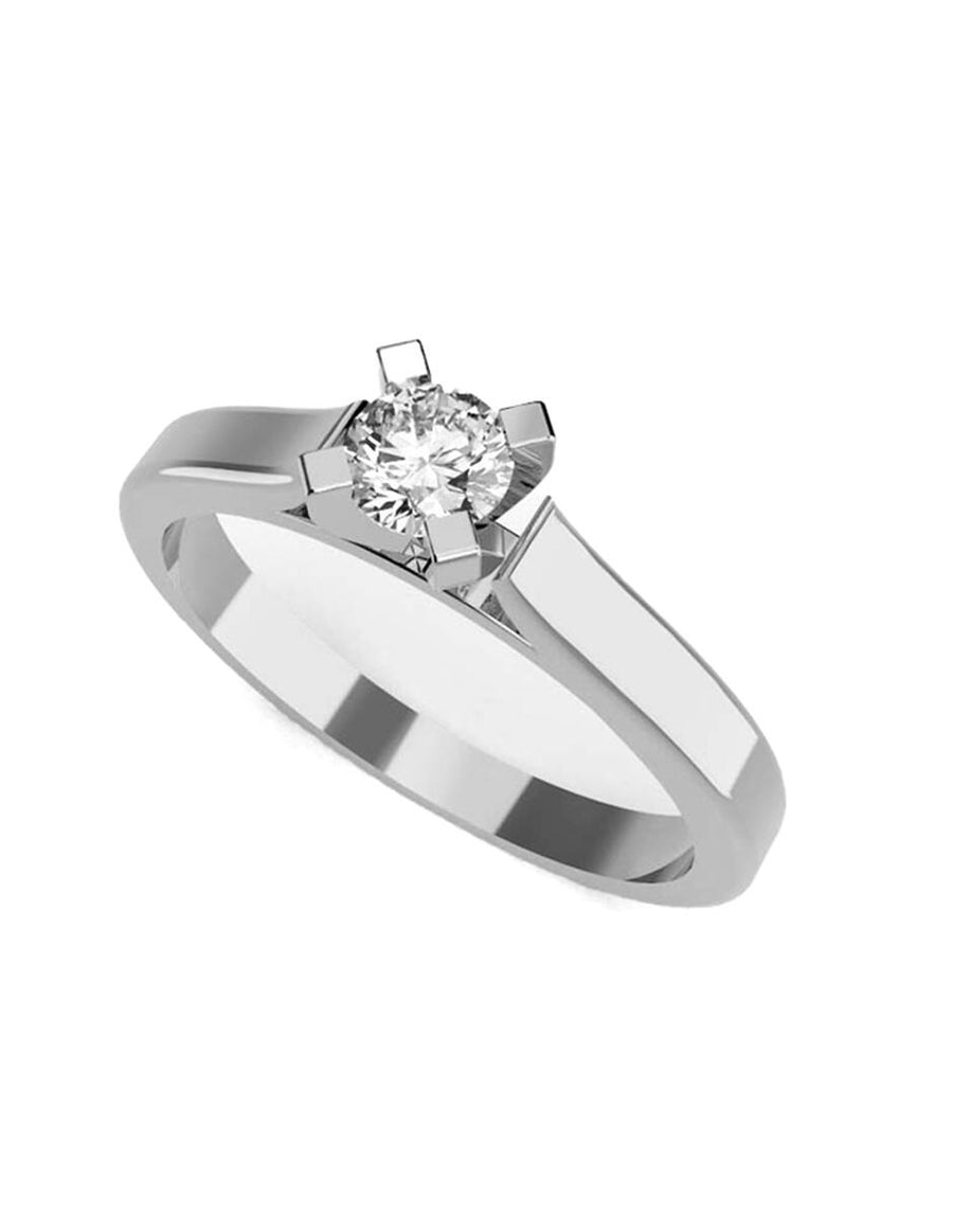 ANILLO DE ORO CON CIRCONIA