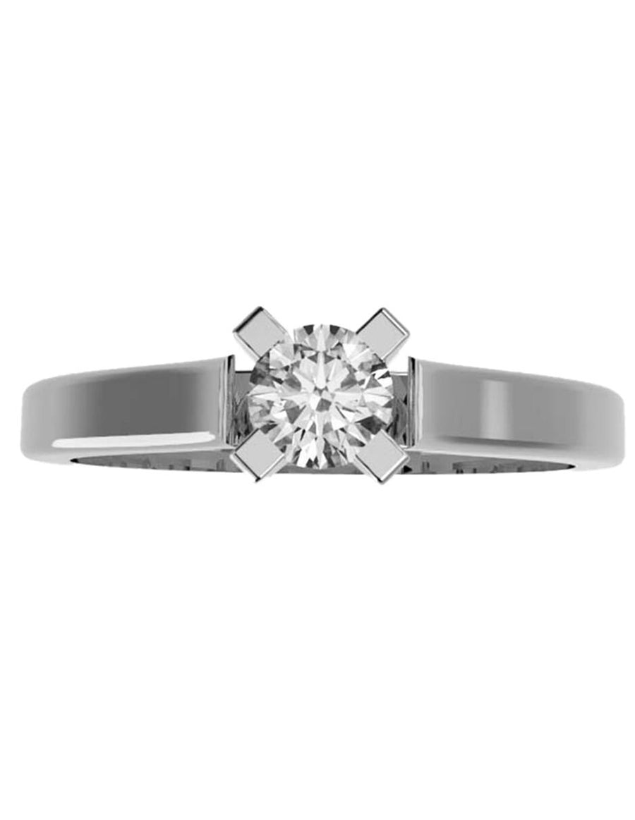 ANILLO DE ORO CON CIRCONIA