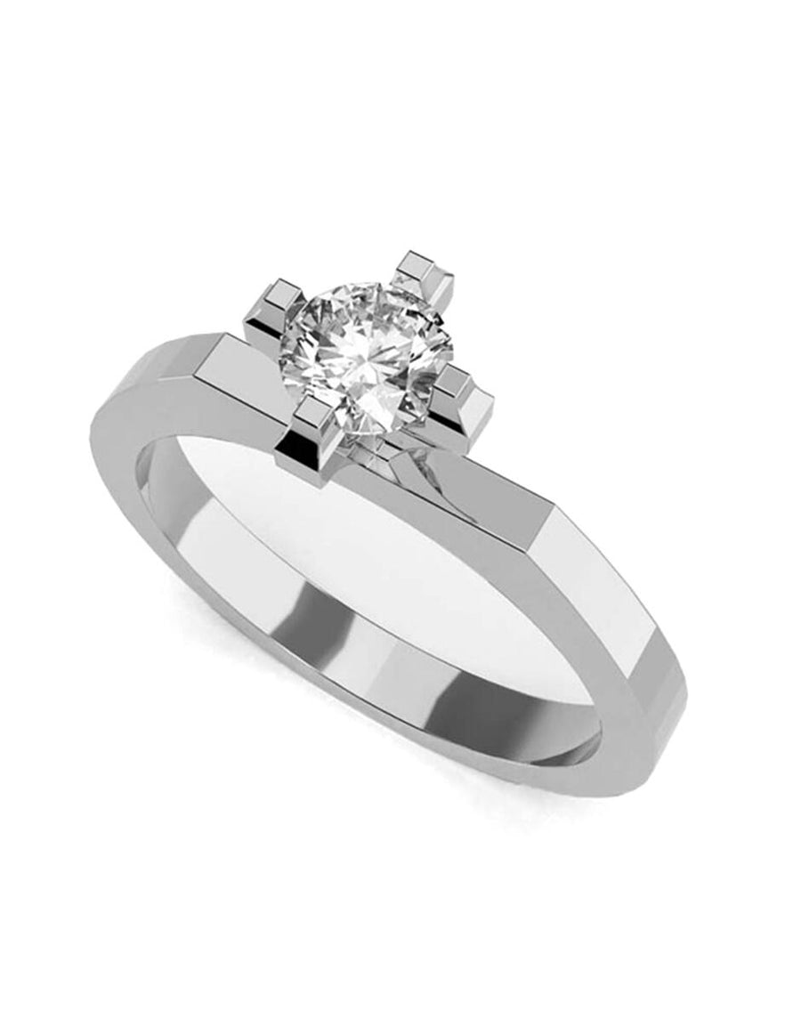 ANILLO DE ORO CON CIRCONIA