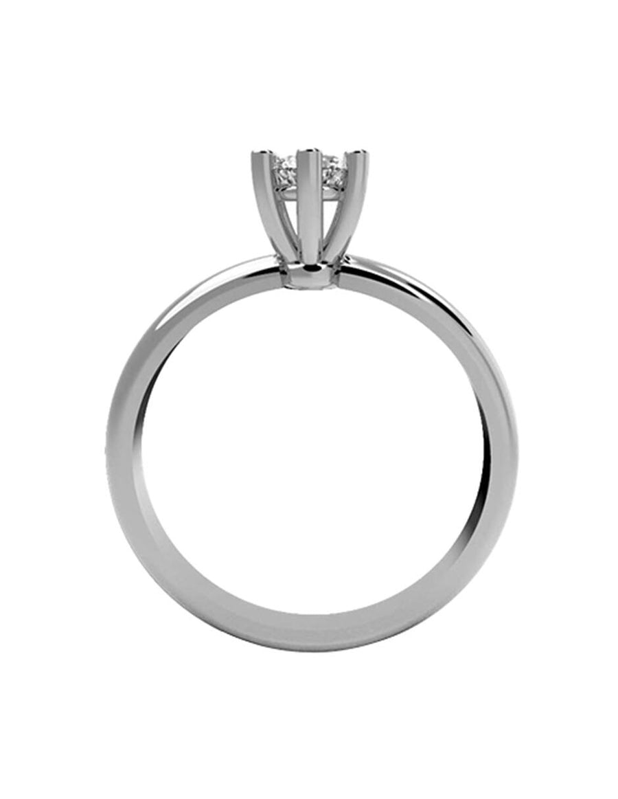 ANILLO DE ORO CON CIRCONIA