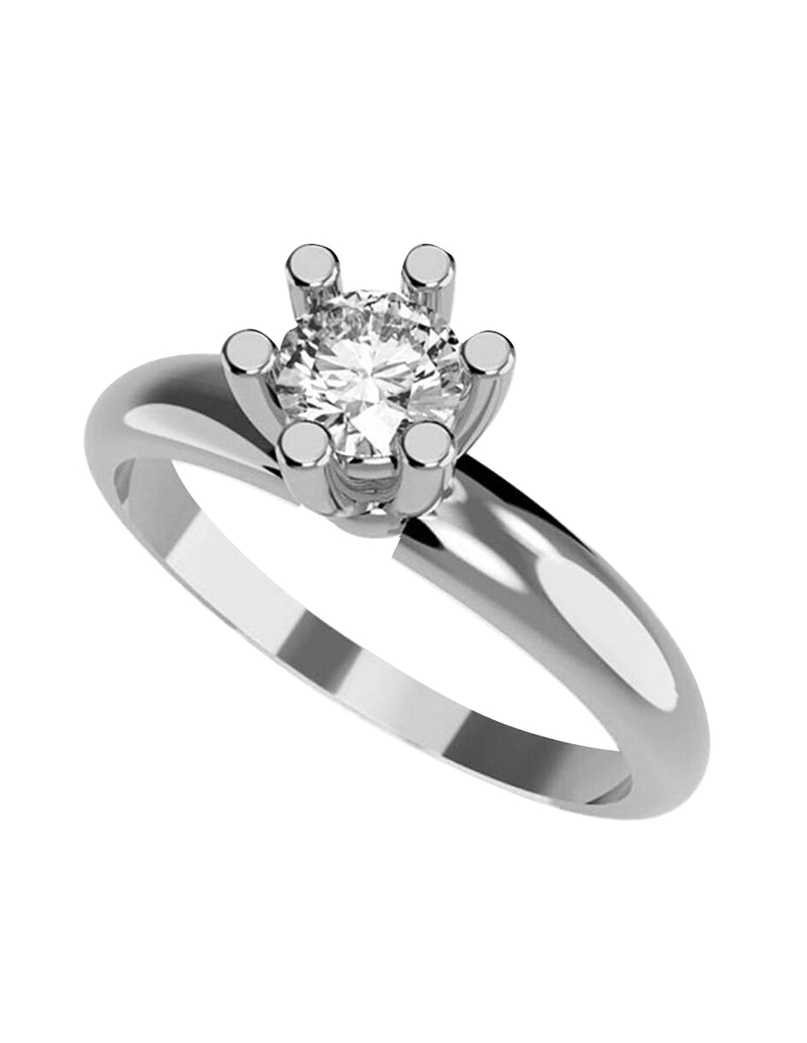 ANILLO DE ORO CON CIRCONIA