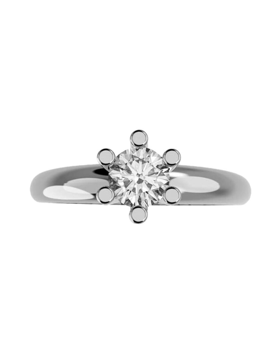ANILLO DE ORO CON CIRCONIA