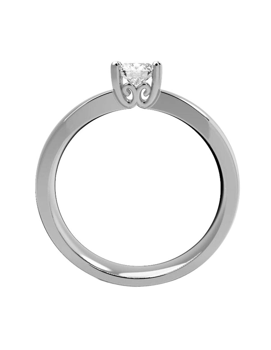 ANILLO DE ORO CON CIRCONIA