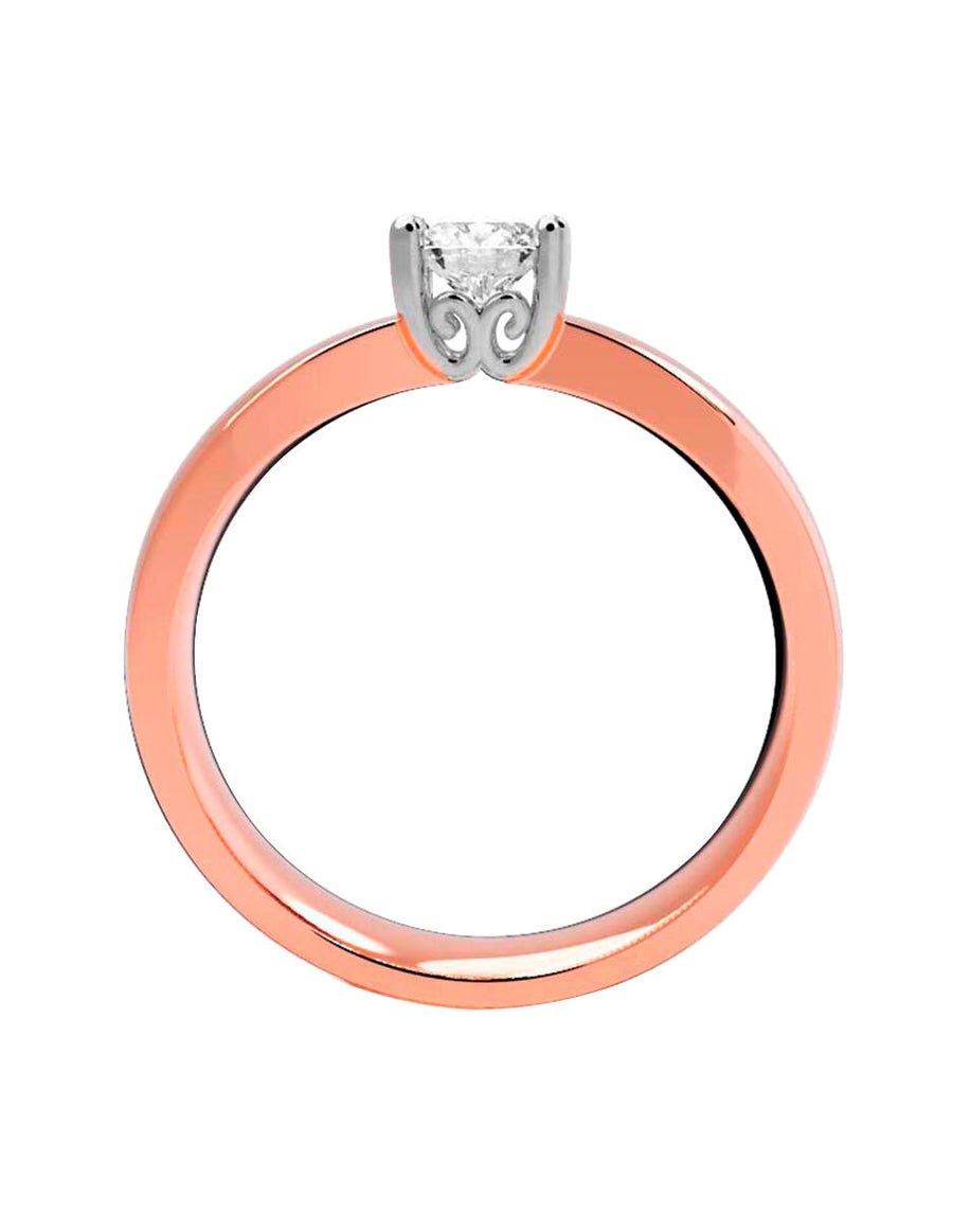 ANILLO DE ORO CON CIRCONIA