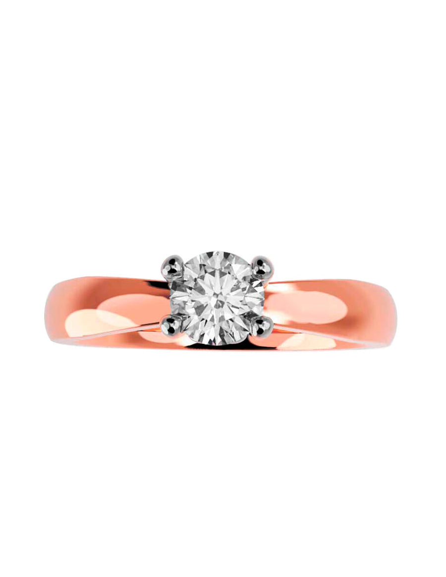 ANILLO DE ORO CON CIRCONIA
