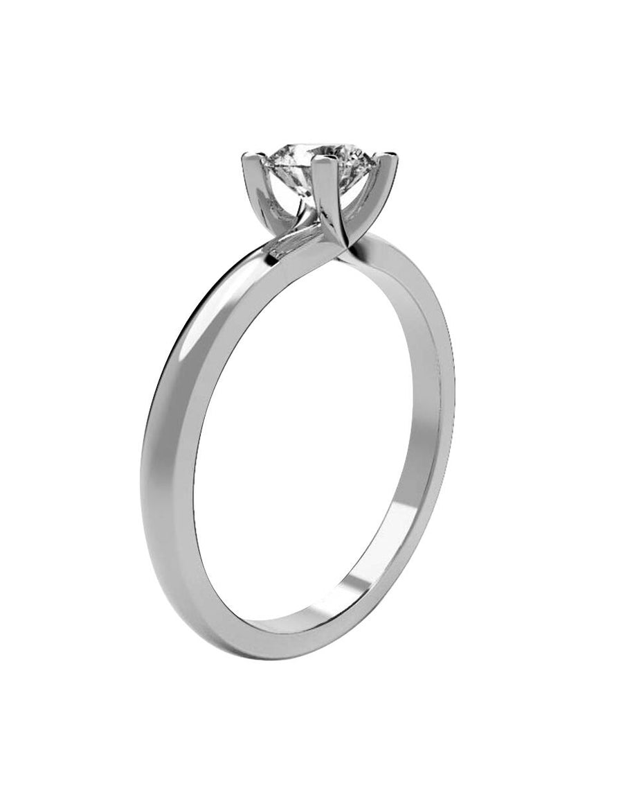 ANILLO DE ORO CON CIRCONIA