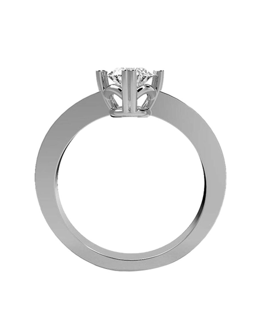 ANILLO DE ORO CON CIRCONIA