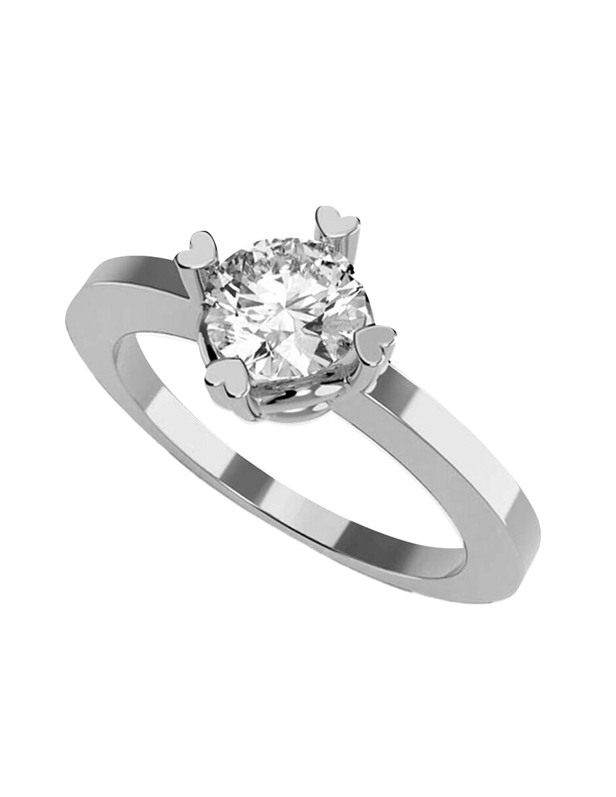 ANILLO DE ORO CON CIRCONIA