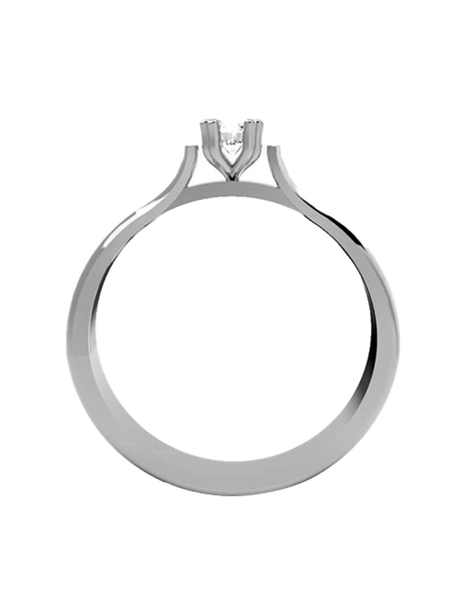 ANILLO DE ORO CON CIRCONIA