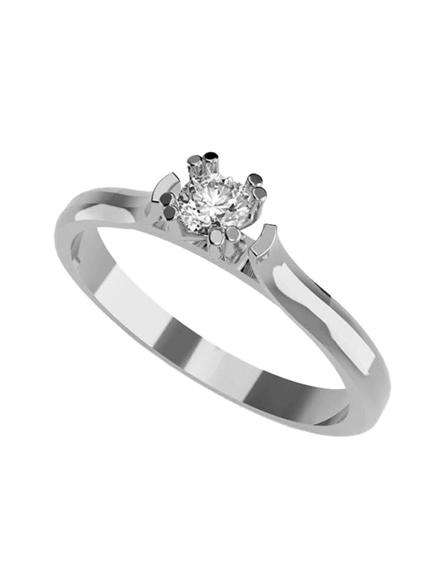 ANILLO DE ORO CON CIRCONIA