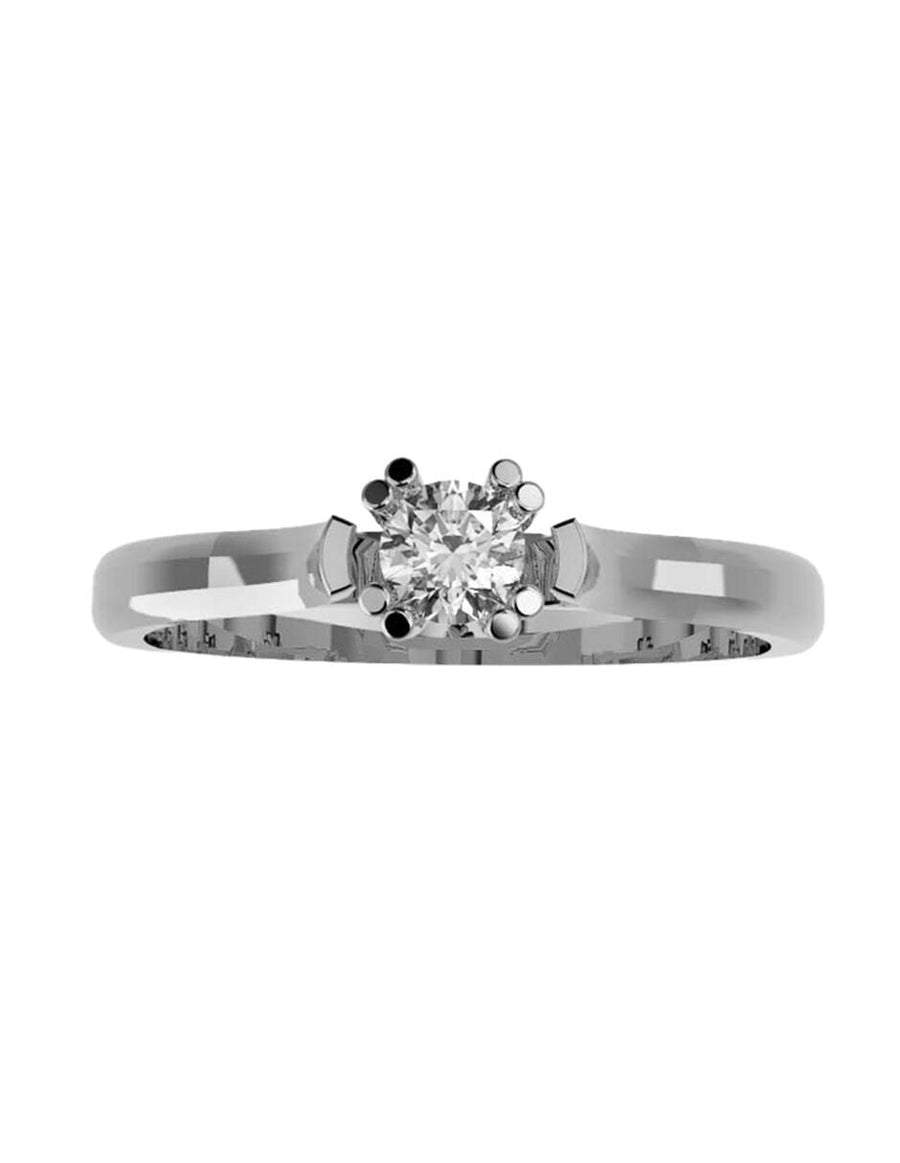 ANILLO DE ORO CON CIRCONIA