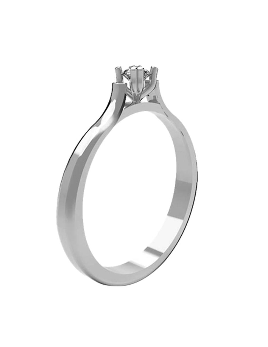 ANILLO DE ORO CON CIRCONIA