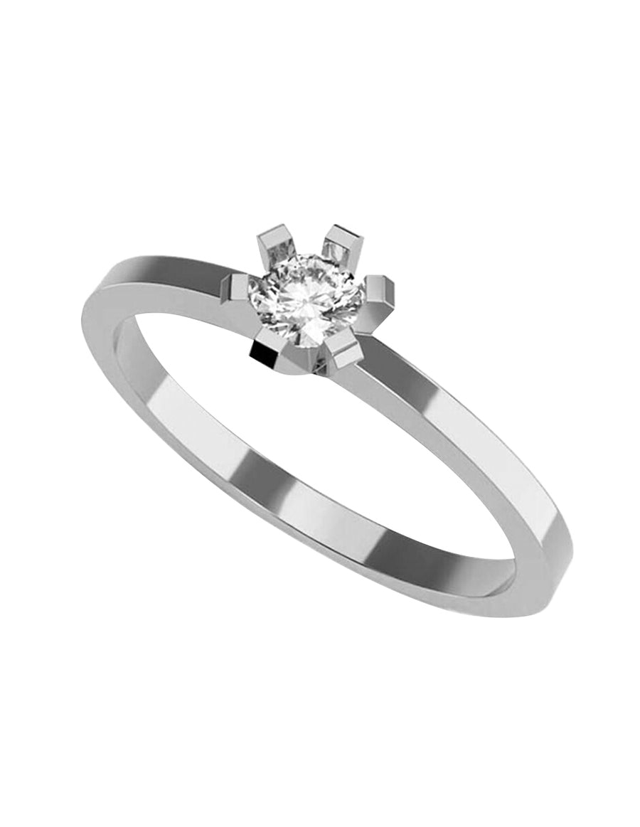 ANILLO DE ORO CON CIRCONIA