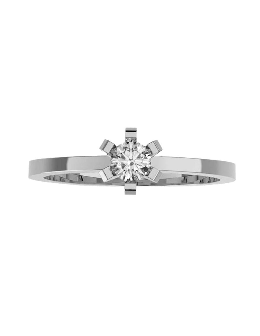 ANILLO DE ORO CON CIRCONIA