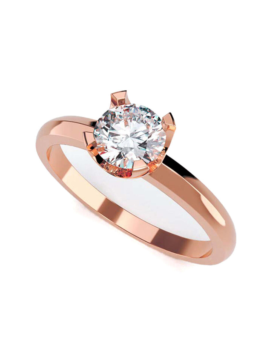 ANILLO DE ORO CON CIRCONIA