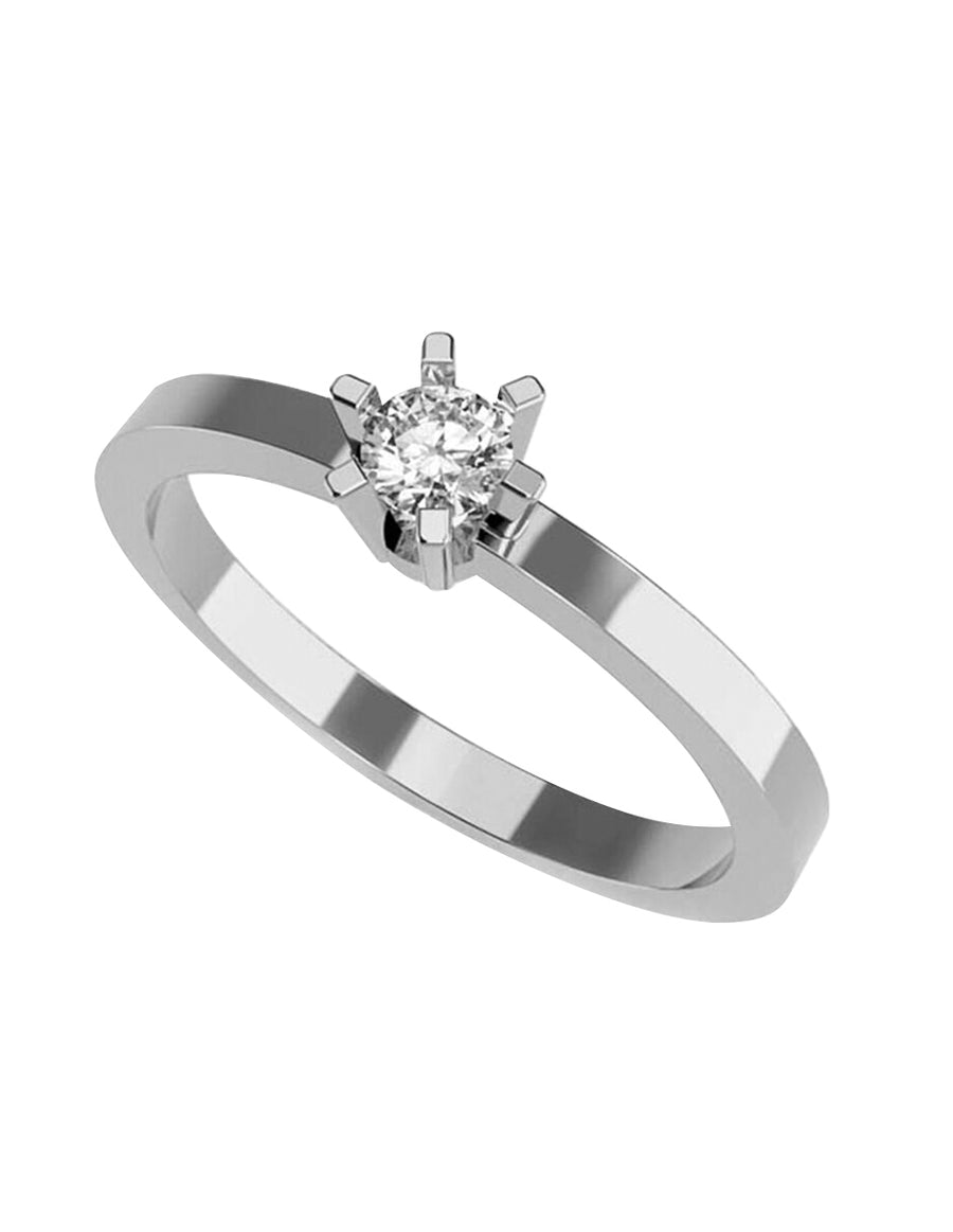 ANILLO DE ORO CON CIRCONIA