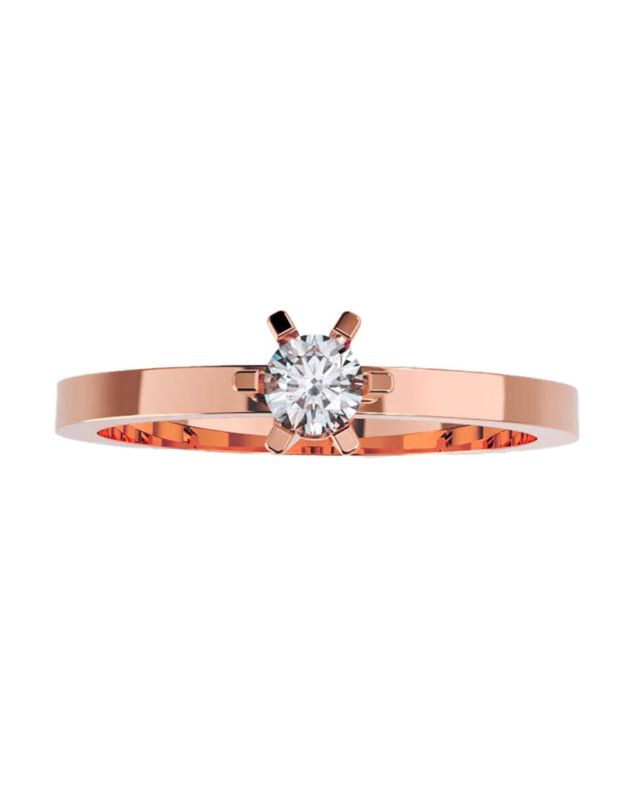 ANILLO DE ORO CON CIRCONIA