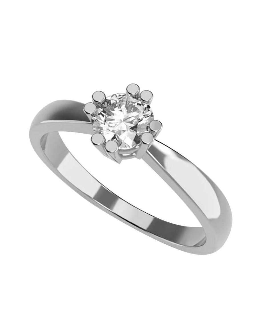 ANILLO DE ORO CON CIRCONIA