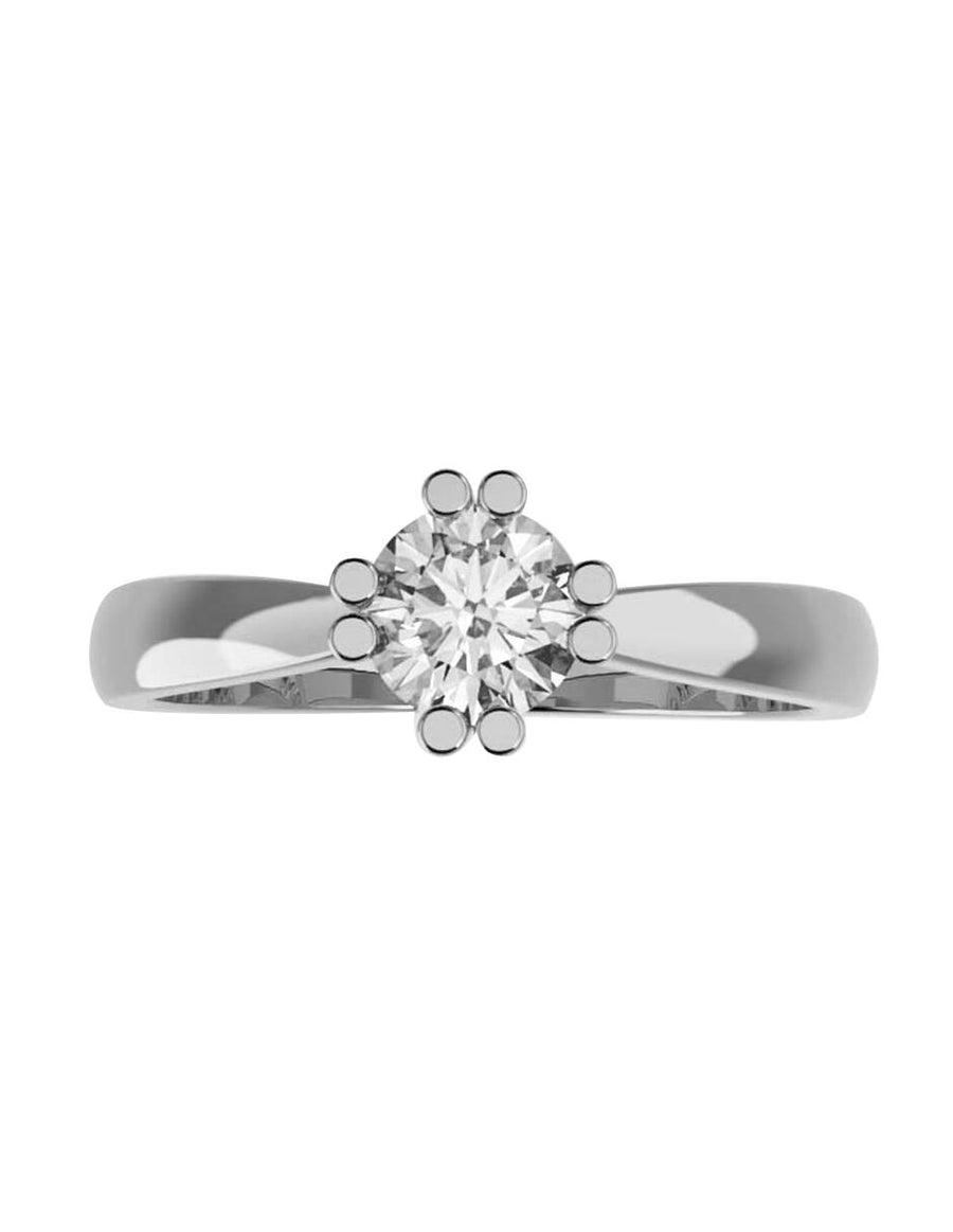 ANILLO DE ORO CON CIRCONIA
