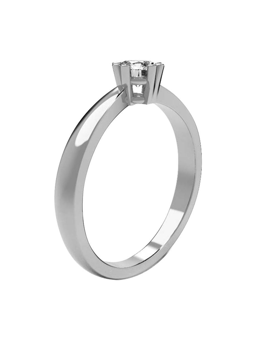 ANILLO DE ORO CON CIRCONIA