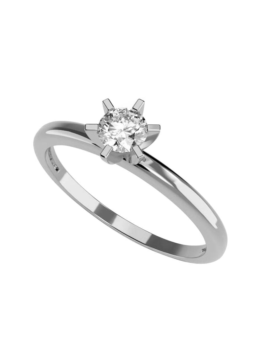 ANILLO DE ORO CON CIRCONIA