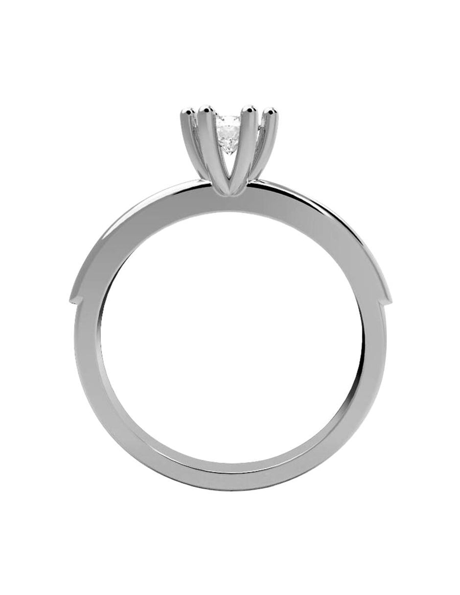 ANILLO DE ORO CON CIRCONIA