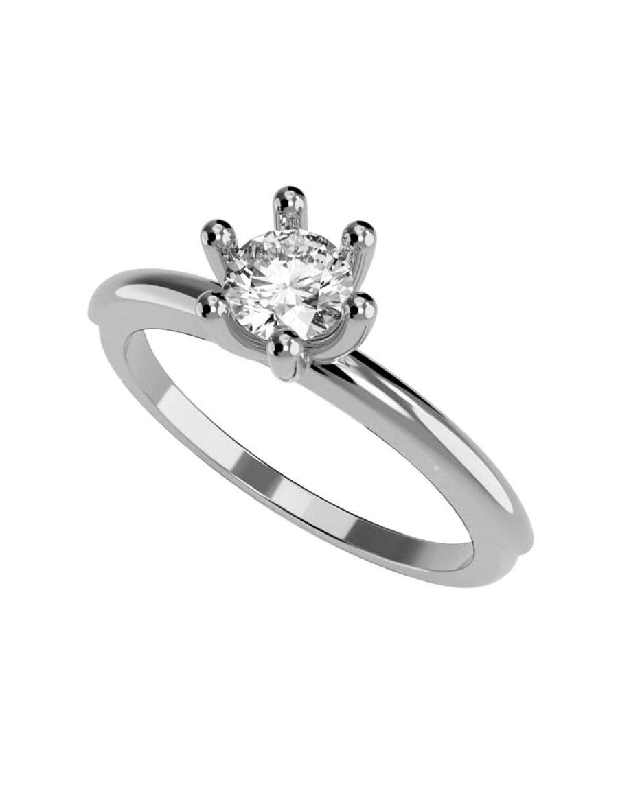 ANILLO DE ORO CON CIRCONIA