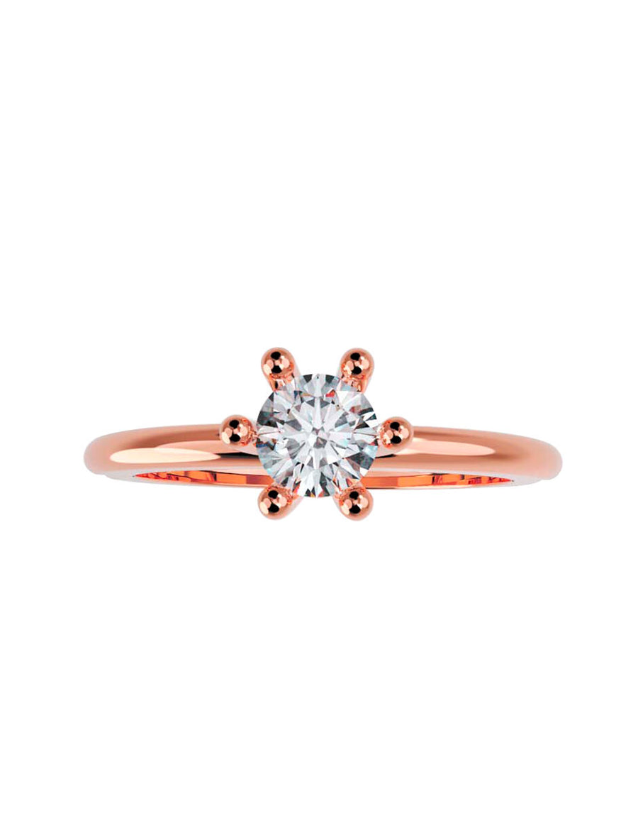 ANILLO DE ORO CON CIRCONIA