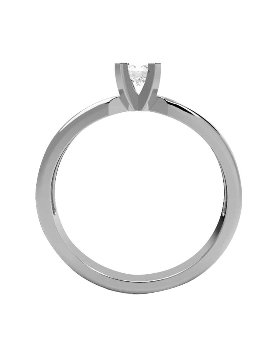 ANILLO DE ORO CON CIRCONIA