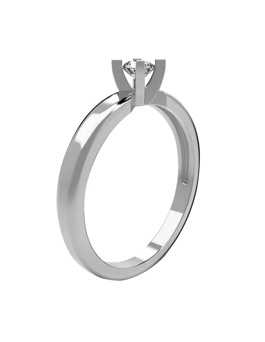 ANILLO DE ORO CON CIRCONIA