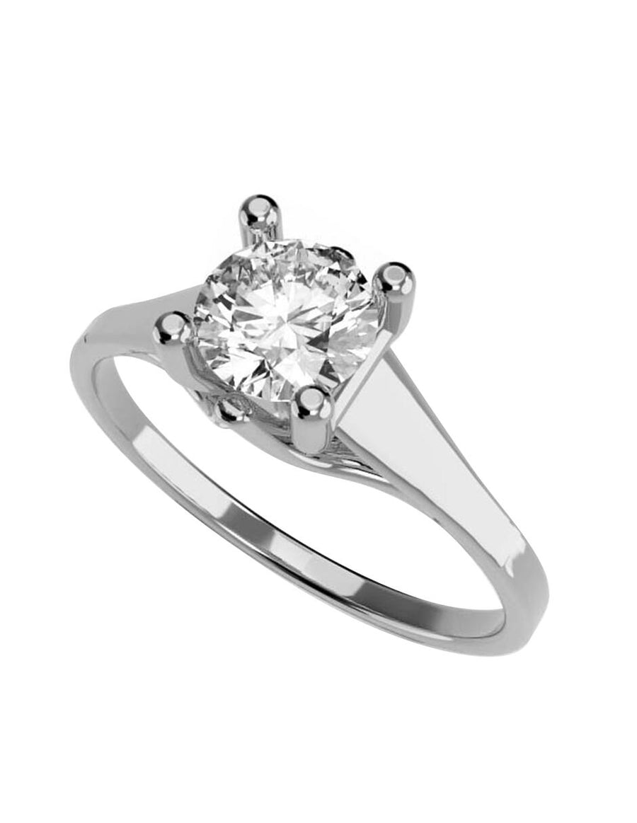 ANILLO DE ORO CON CIRCONIA