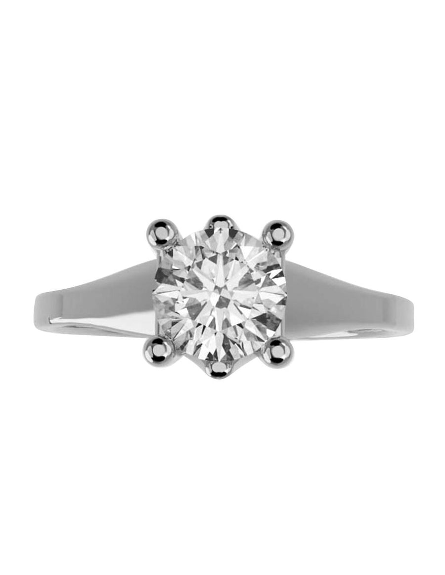 ANILLO DE ORO CON CIRCONIA