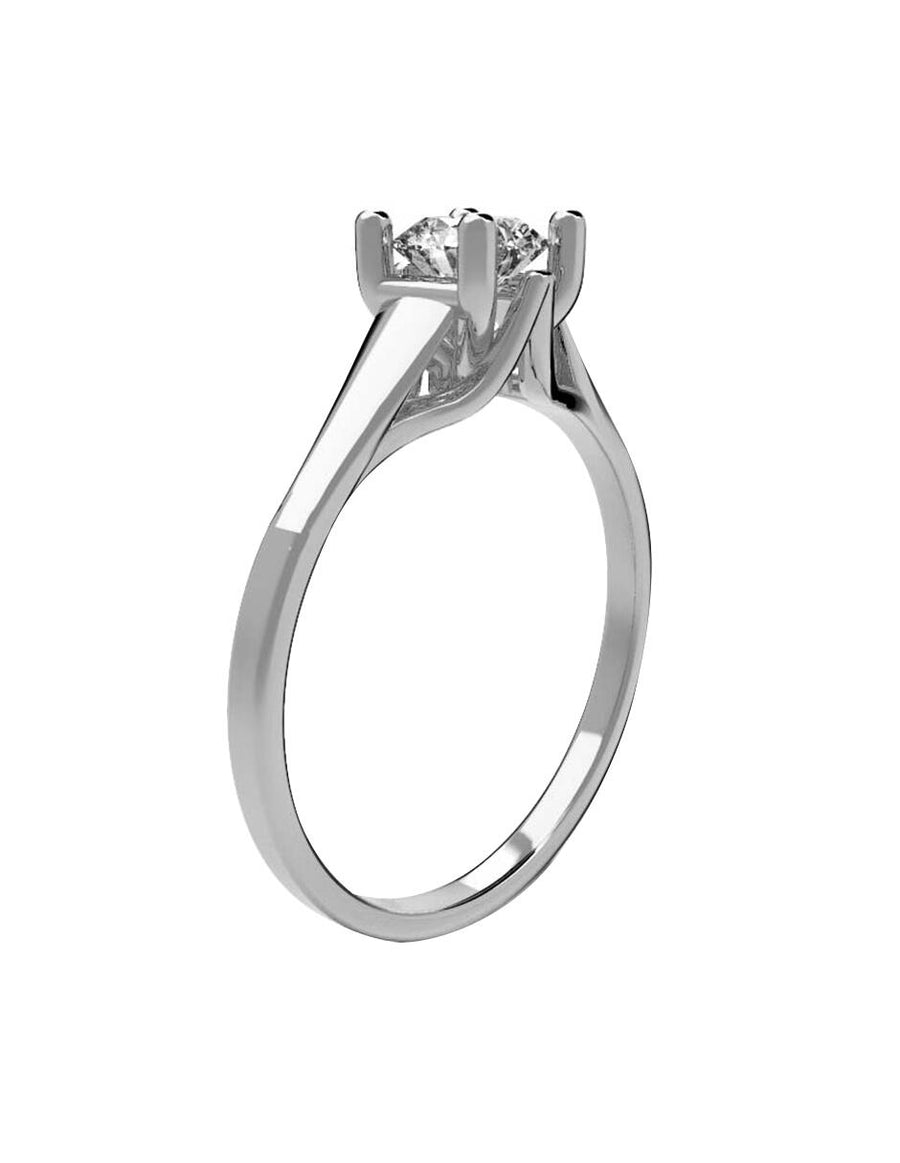 ANILLO DE ORO CON CIRCONIA