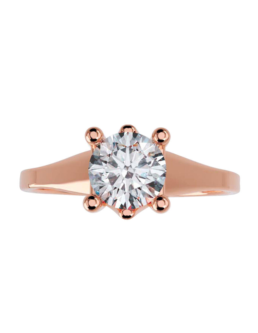 ANILLO DE ORO CON CIRCONIA