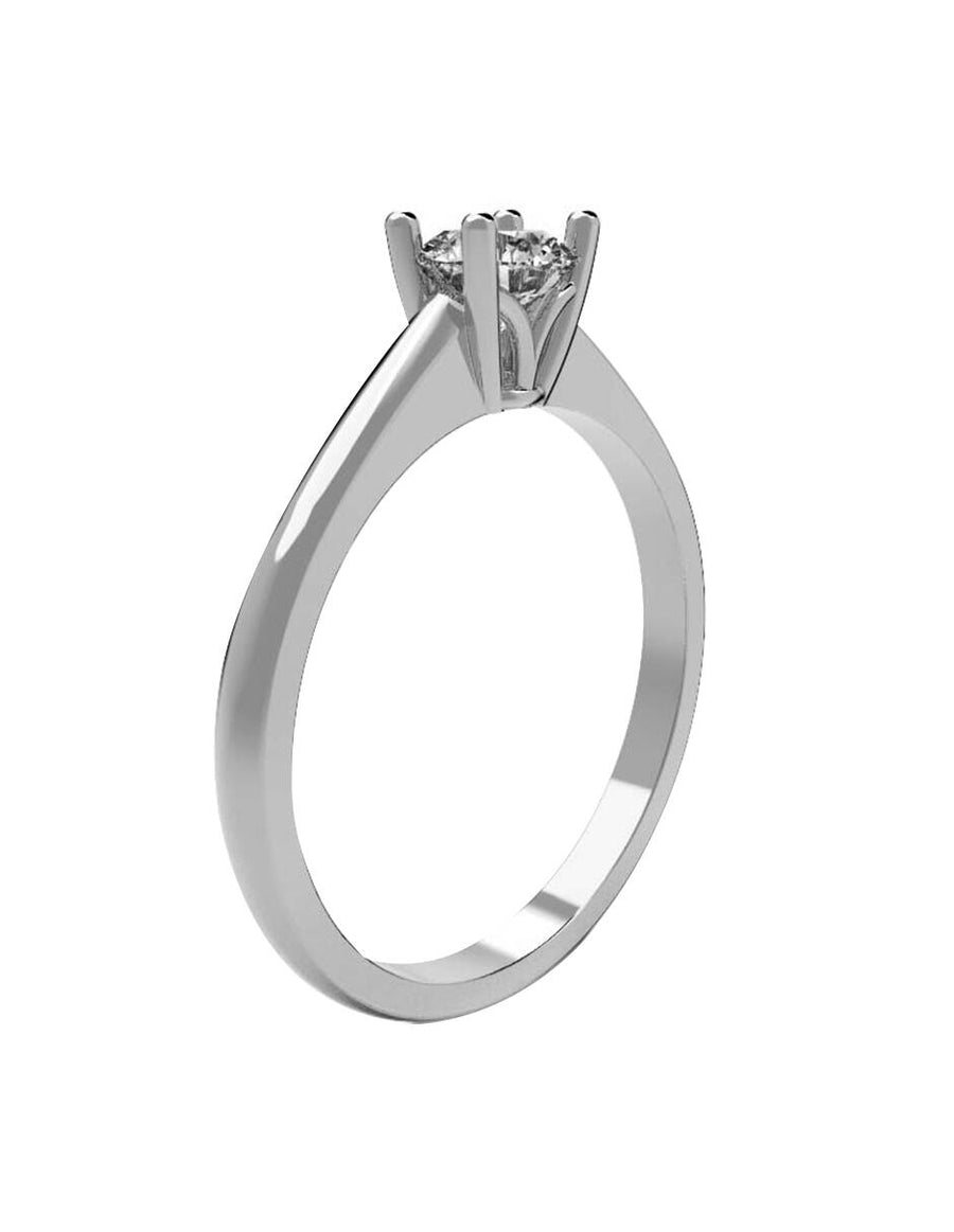 ANILLO DE ORO CON CIRCONIA