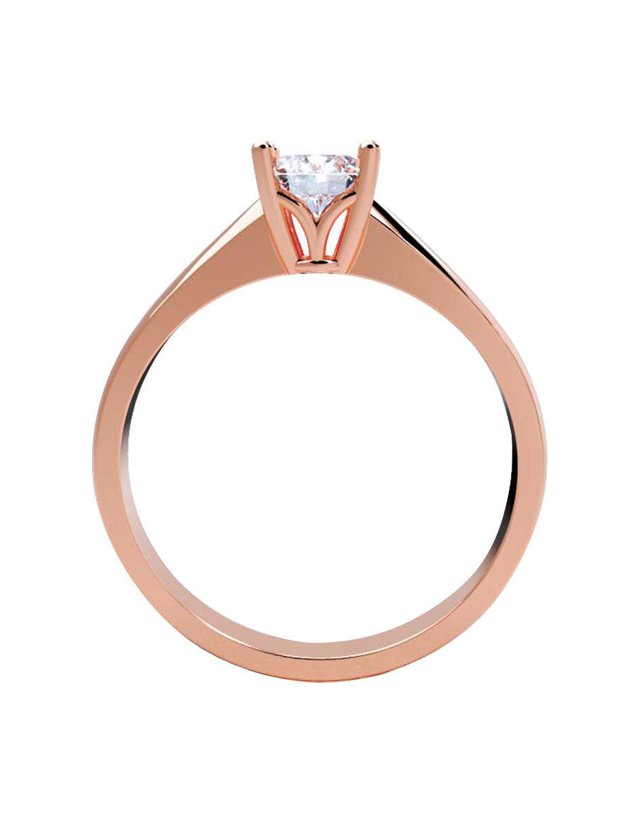 ANILLO DE ORO CON CIRCONIA