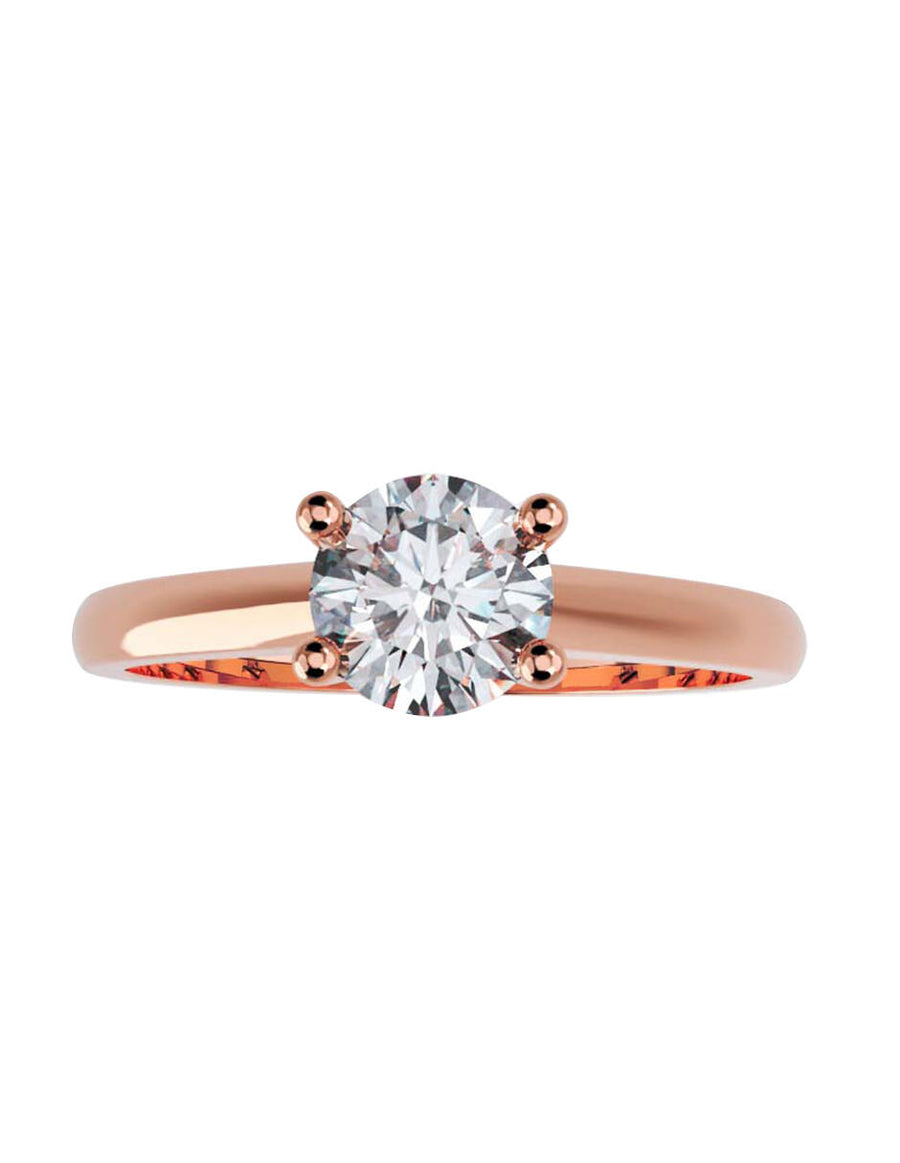 ANILLO DE ORO CON CIRCONIA