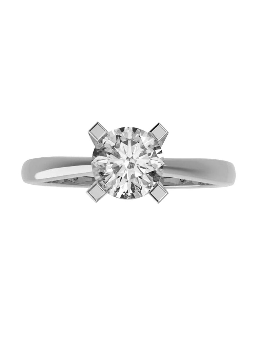ANILLO DE ORO CON CIRCONIA