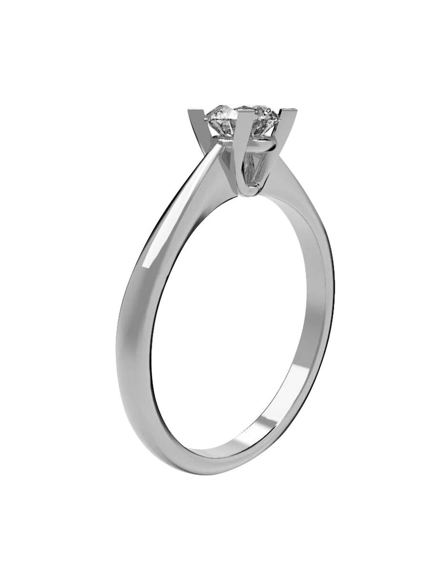 ANILLO DE ORO CON CIRCONIA