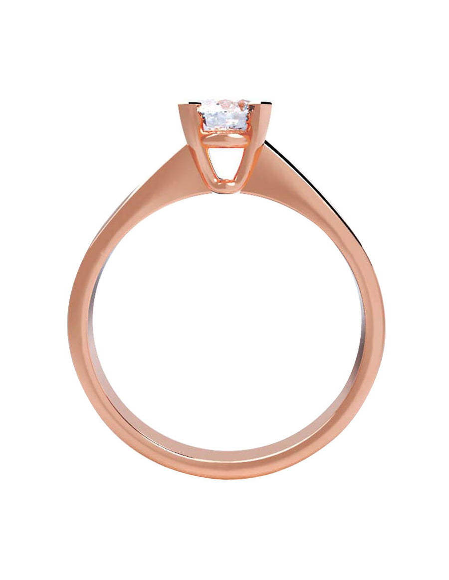 ANILLO DE ORO CON CIRCONIA
