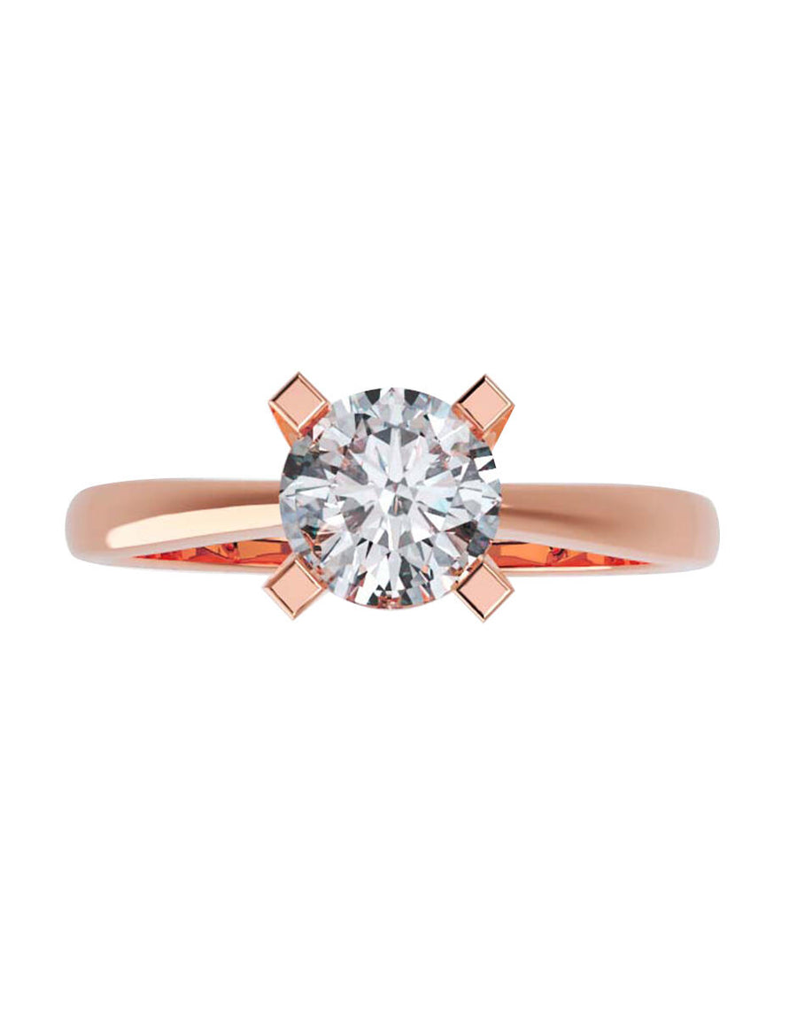 ANILLO DE ORO CON CIRCONIA