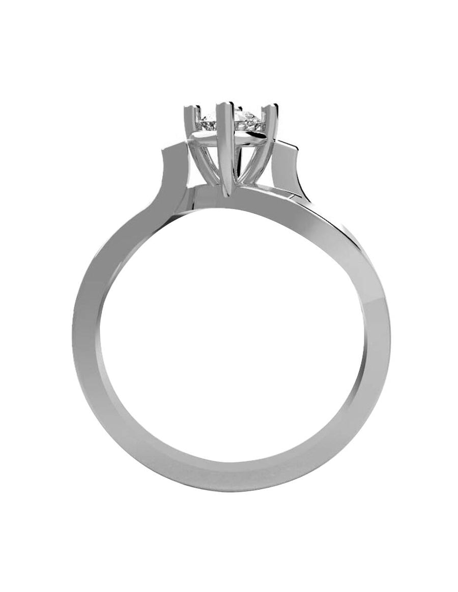 ANILLO DE ORO CON CIRCONIA